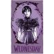 Wednesday Gothic kéztörlő, arctörlő, törölköző 30x50cm