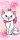Marie cica Pink Flower fürdőlepedő, strand törölköző  70*140cm