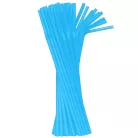 Színes Blue műanyag szívószál 50 db-os