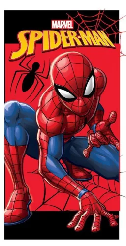 Pókember Power Pose fürdőlepedő, strand törölköző 70x140 cm (Fast Dry)