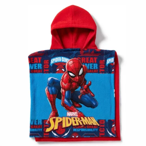 Pókember Spider Sense strand törölköző poncsó 50x100 cm (Fast Dry)
