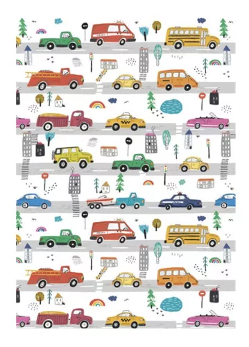 Jármű Road A/4 gumis mappa