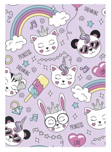 Állatos Dreaming A/4 gumis mappa