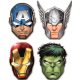 Avengers Infinity Stones, Bosszúállók Maszk, álarc 6 db-os
