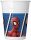 Spiderman Crime Fighter, Pókember műanyag pohár 8 db-os 200 ml