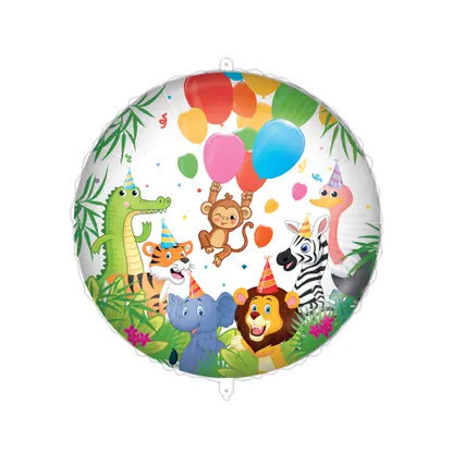Jungle Balloons, Dzsungel fólia lufi 46 cm