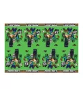 Minecraft Green műanyag asztalterítő 120x180 cm
