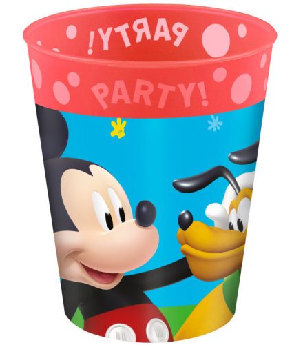 Mickey Rock the House pohár, műanyag 250 ml