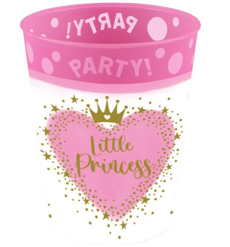 Little Princess, Hercegnő pohár, műanyag 250 ml