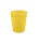 Sárga Yellow micro prémium műanyag pohár 250 ml