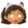 Gabi babaháza Cat Ears maszk, álarc 6 db-os