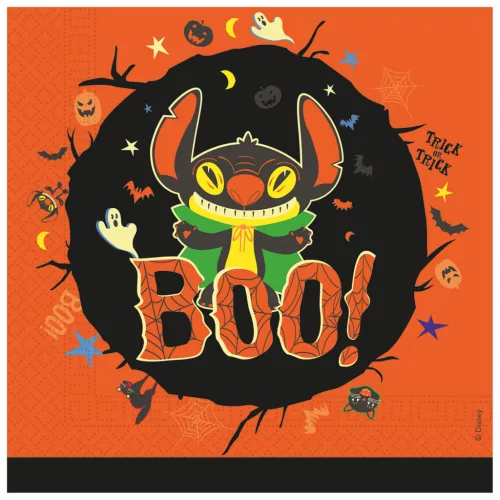 Disney Lilo és Stitch, A csillagkutya Halloween szalvéta 20 db-os 33x33 cm FSC