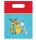 Pokémon Next Generation műanyag ajándéktasak, ajándékzacskó 6 db-os