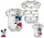 Disney Mickey Donald baba body, kombidressz rövid ujjú 2 db-os szett 6hó (67cm)
