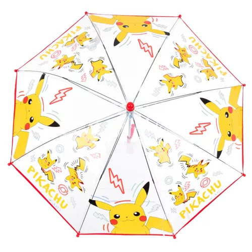 Pokémon Thunder gyerek átlátszó esernyő Ø72 cm