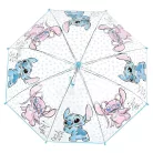 Disney Lilo és Stitch, A csillagkutya Angel gyerek átlátszó esernyő Ø72 cm