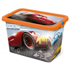Disney Verdák Future Race műanyag tároló doboz 7 L