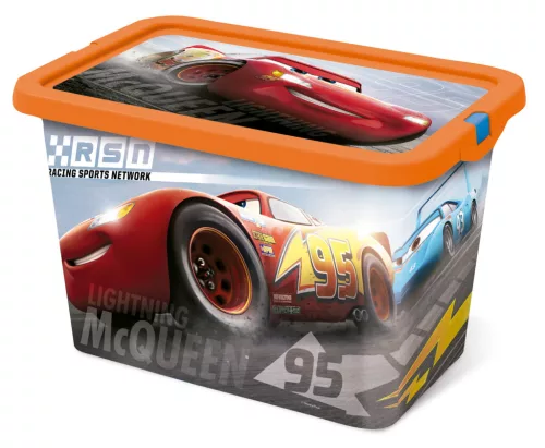 Disney Verdák Future Race műanyag tároló doboz 7 L