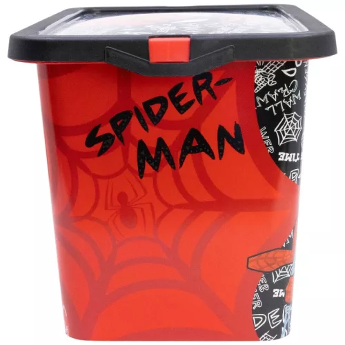 Pókember Urban Web műanyag tároló doboz 7 L