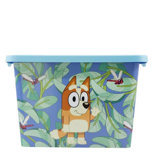 Bluey Leaves műanyag tároló doboz 7 L