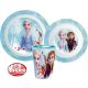 Disney Jégvarázs Blue Forest étkészlet, micro műanyag szett, pohárral 260 ml
