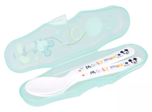 Disney Mickey Hello World baba utazó evőeszköz készlet