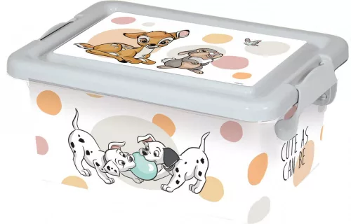 Disney Classics Dots műanyag tároló doboz 3,7 L
