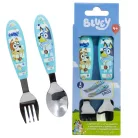 Bluey Yummy fém ergo evőeszköz készlet - 2 darabos
