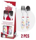 Disney Mickey Fun-Tastic fém evőeszköz készlet - 2 darabos