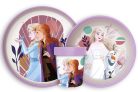 Disney Jégvarázs Journey csúszásmentes étkészlet, micro műanyag szett