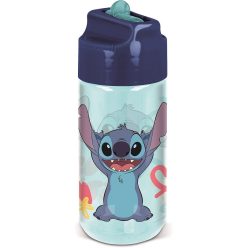  Disney Lilo és Stitch Palms Hydro műanyag szívószálas kulacs 430 ml