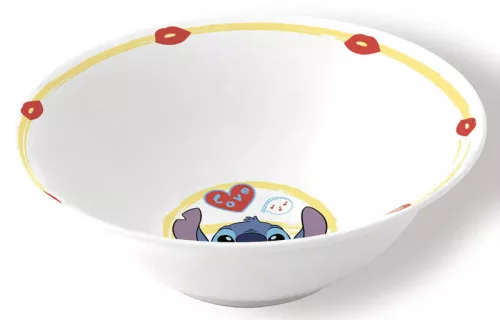 Disney Lilo és Stitch, A csillagkutya Heart porcelán étkészlet Díszdobozban