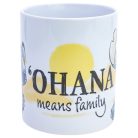 Disney Lilo és Stitch, A csillagkutya Family porcelán bögre 325 ml (11 oz) Díszdobozban