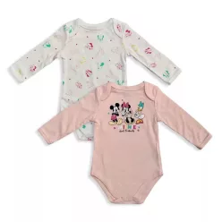   Disney Minnie Friends baba body, kombidressz hosszú ujjú 2 db-os szett 12hó (74cm)