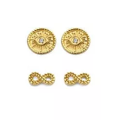 Victoria Arany színű fülbevaló szett