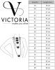 Victoria Ezüst színű fekete köves nyaklánc