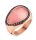 Victoria Rose gold színű rózsaszín köves gyűrű