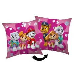 Mancs Őrjárat Flowers párna, díszpárna 40x40 cm