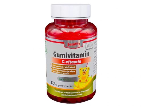 JutaVit gumivitamin 60db - C-vitamin - Gyerek - Banán