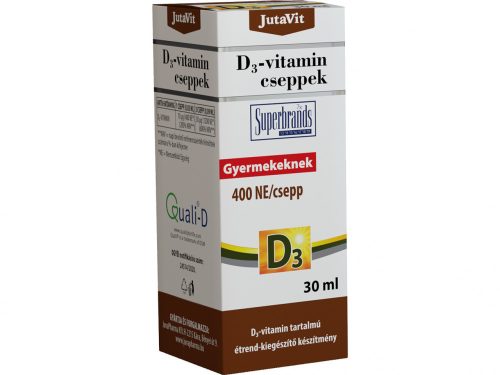 JutaVit cseppek 30ml - D3-vitamin - Gyermekeknek