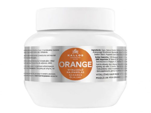 Kallos hajpakolás 275ml - Narancs - Vitalizáló