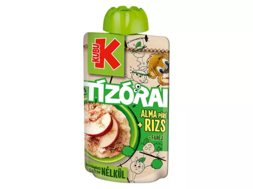 Kubu Tízórai püré 100g - Alma + rízs + fahéj