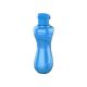 Műanyag átlátszó kulacs 750ml - Kék