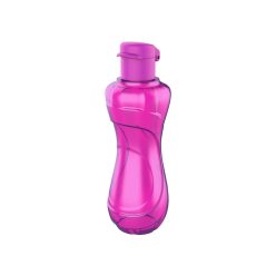 Műanyag átlátszó kulacs 750 ml - Rózsaszín