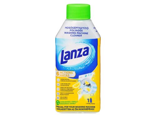Lanza mosógép tisztító folyadék 250 ml - Citrom