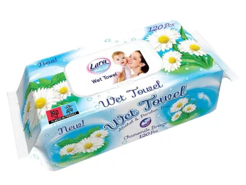 Lara nedves törlőkendő 120db Fedeles - Kamilla