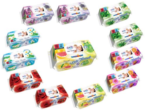 Lara nedves törlőkendő 72db - Soft and Fresh(12csomag) (Duplikacio)
