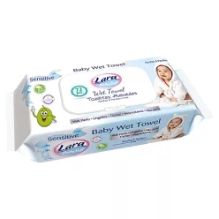 Lara nedves törlőkendő 72db Fedeles - Sensitive