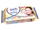 Lara nedves törlőkendő 72db  - Soft and Fresh