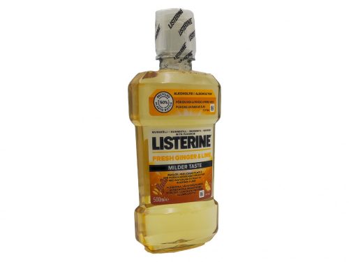 Listerine szájvíz 500ml - Gyömbér és Lime
